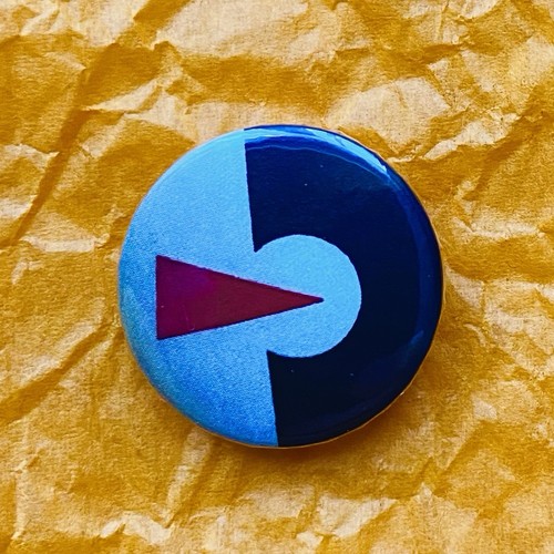 Red wedge repro 25mm pin - repro,