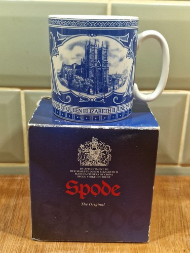 Vintage blue white spode - vintage, 2003