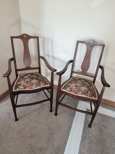 Pair antique edwardian - pair,