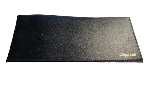 Vintage black leather - vintage, cheque