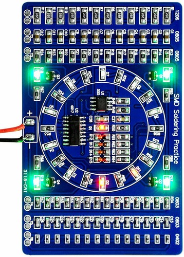 Soldering practice smd - practice, circuit