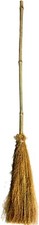 Witches Broom Stick Wooden Halloween Wizard Fancy Dress Witch UK