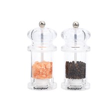 Salt & Pepper Mill Set Clear