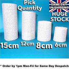 MODROC Modrock Plaster of Paris Bandage 6cm 8cm 15cm - PICK SIZE - Top Quality