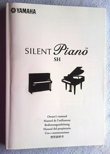 Yamaha silent piano owner - piano, owner's