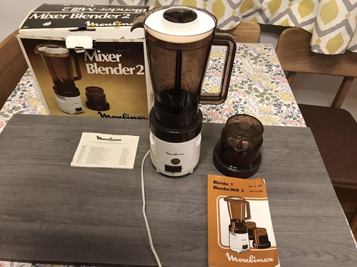 Vintage moulinex blender - vintage,