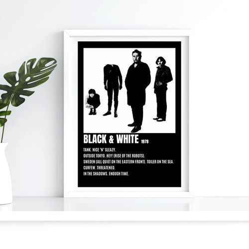 The stranglers black white - the,
