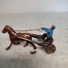 Vintage Copper Metal Sulky