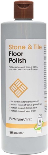 Stone tile floor - tile, polish