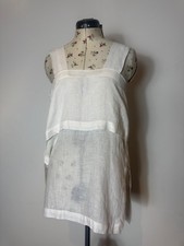 Shirin Guild White Linen Strap