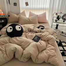 Pure Black Duvet Cover