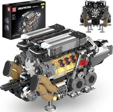 W16 Engine Toys Building Sets