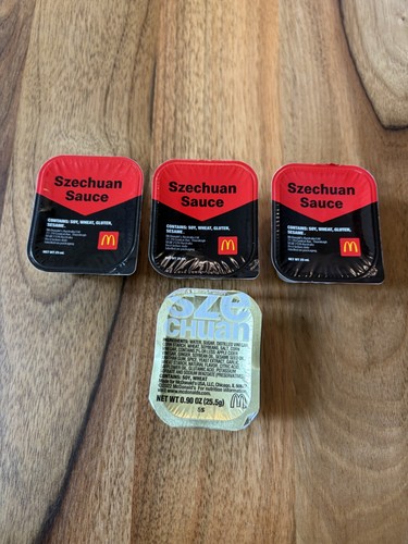 Mcdonalds szechuan sauce - mcdonalds, x4
