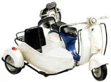Vintage motorcycle model Vespa
