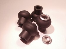 4 MUSHROOMS GROMMETS+ WASHERS