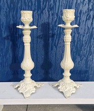 Pair Of Antique Metal Baroque