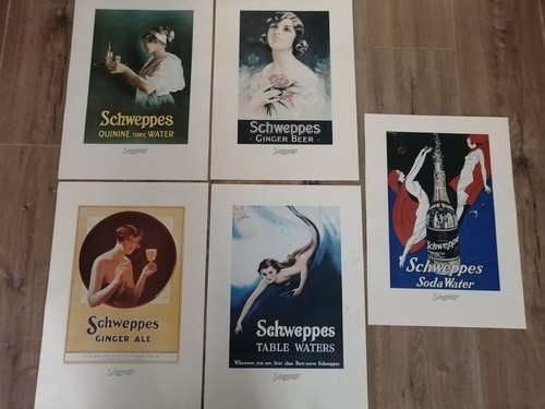 Vintage 1980 s - x, schweppes