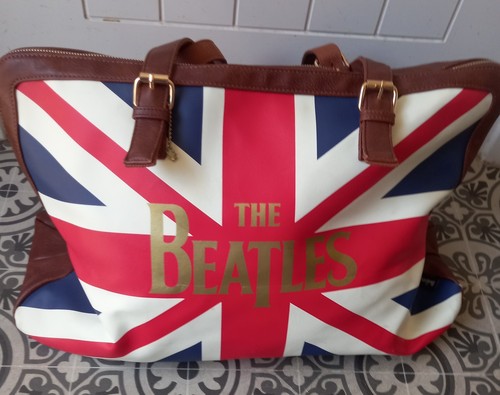 The beatles large faux leather - the,
