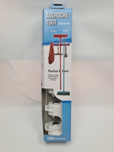 Universal wall mounted broom - wall,