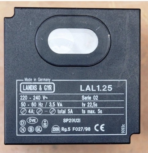Landis gyr lal1 25 burner - &, lal1.25