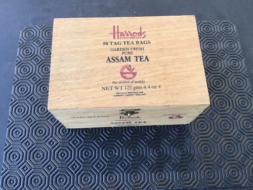 Vintage harrods assam tea - vintage,