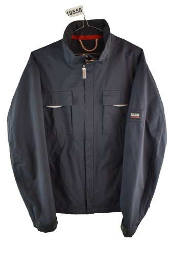 Slam navy windbreaker jacket - windbreaker,