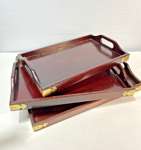 Tray set nesting - nesting, stacking