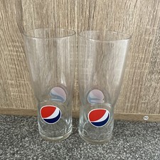 2x Pepsi Cola Embossed Logo