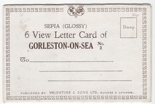 C1940s letter card - c1940s, of