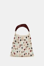 ZARA NEW WOMAN BEADED BUCKET