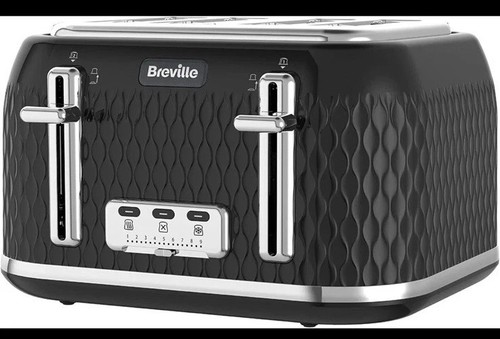 Breville slice toaster black - 4-slice,
