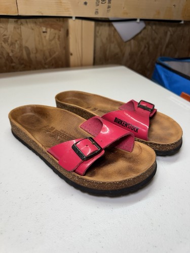 Birkenstock madrid pink patent - birkenstock,