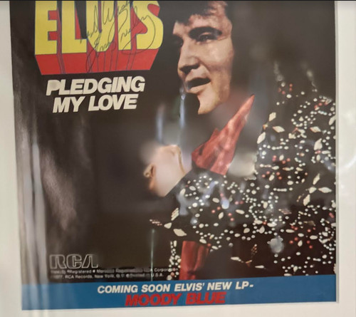 Autographed record album - 45,