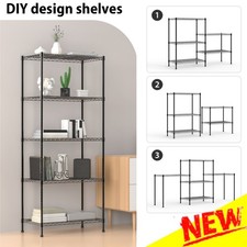 3/4/5 Tiers Metal Storage Rack