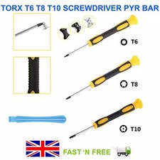 T6 T8 T10 TORX STAR MAGNETIC SECURITY TAMPERPROOF SCREWDRIVER XBOX ONE 360 PS3/4