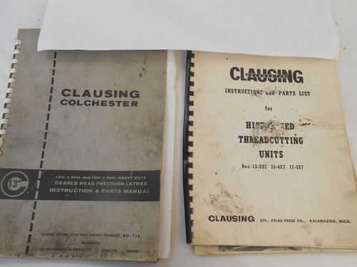 Clausing colchester x24 - clausing-colchester, 13"x24"