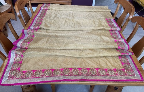 Saree sari gold - saree/sari,