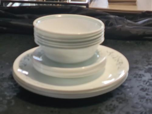 Piece corelle flowery white - piece,