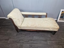 Antique Victorian Chaise Longue / Fainting Couch – For Restoration