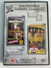 WWF WWE WRESTLEMANIA XI XII TAGGED CLASSICS WRESTLING DVD