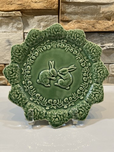 Bordallo pinheiro green - green, rabbit