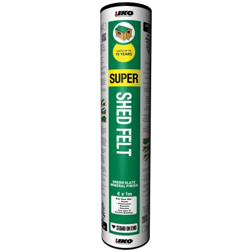 Shed felt roll - felt, 8m