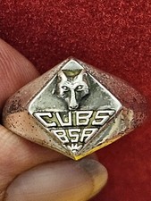 Vintage Cub Scout Ring CUBS