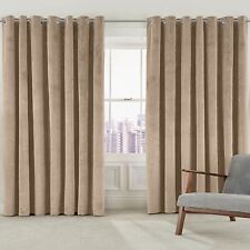 Plush Velvet Curtains PAIR