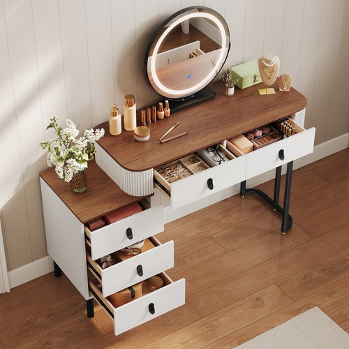 Dressing table with led lights - dressing,