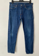 Levi's 508 Jeans Regular Tapered Blue Stretch Denim size W34 L32