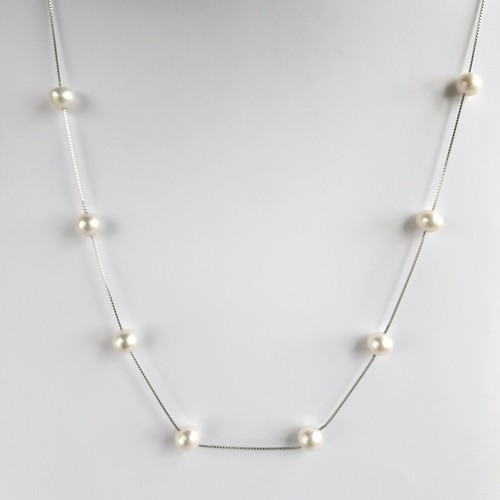 Vintage silver chain necklace - vintage,