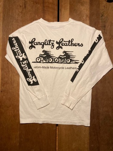 90s langlitz leathers long - 90s,