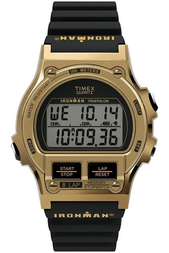Timex ironman lap metal - timex, 8