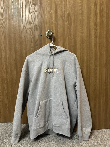 Supreme burberry gray plaid - x,